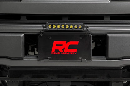 Rough Country 70718BL 8 Inch Black Series LED Light Bar | Single Row