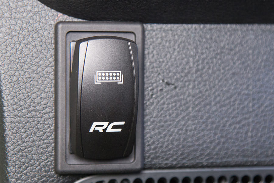 Rough Country 709B1 Auxiliary Switch Bezel | Single