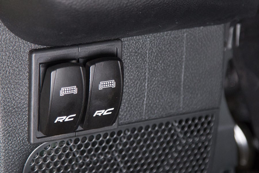 Rough Country 709B-2 Auxiliary Switch Bezel | Dual