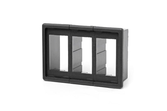 Rough Country 709B-3 Auxiliary Switch Bezel | Triple