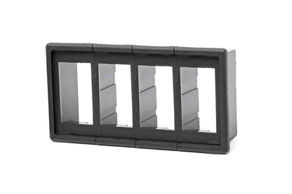 Rough Country 709B-4 Auxiliary Switch Bezel | Quad