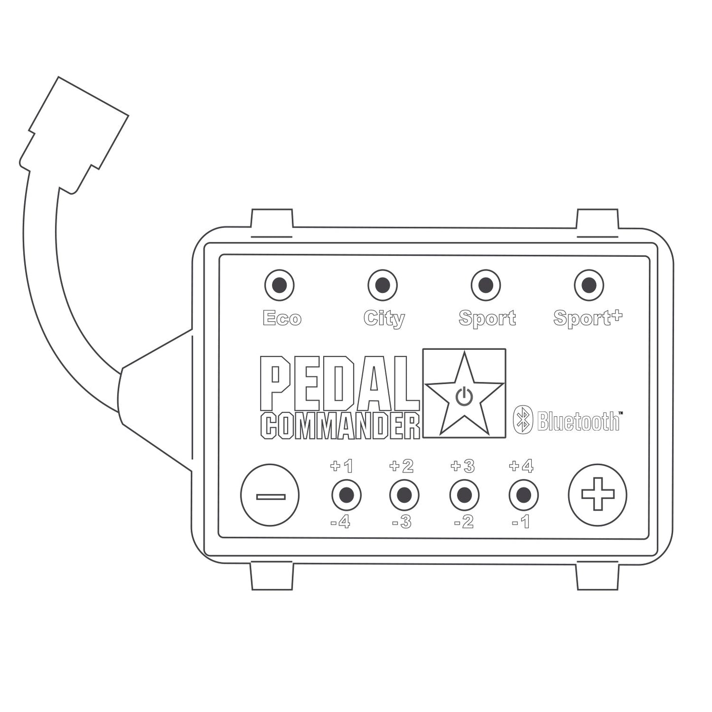 Pedal Commander 07-ALF-GUL-01 Pedal Commander Throttle Response Controller with Bluetooth Support