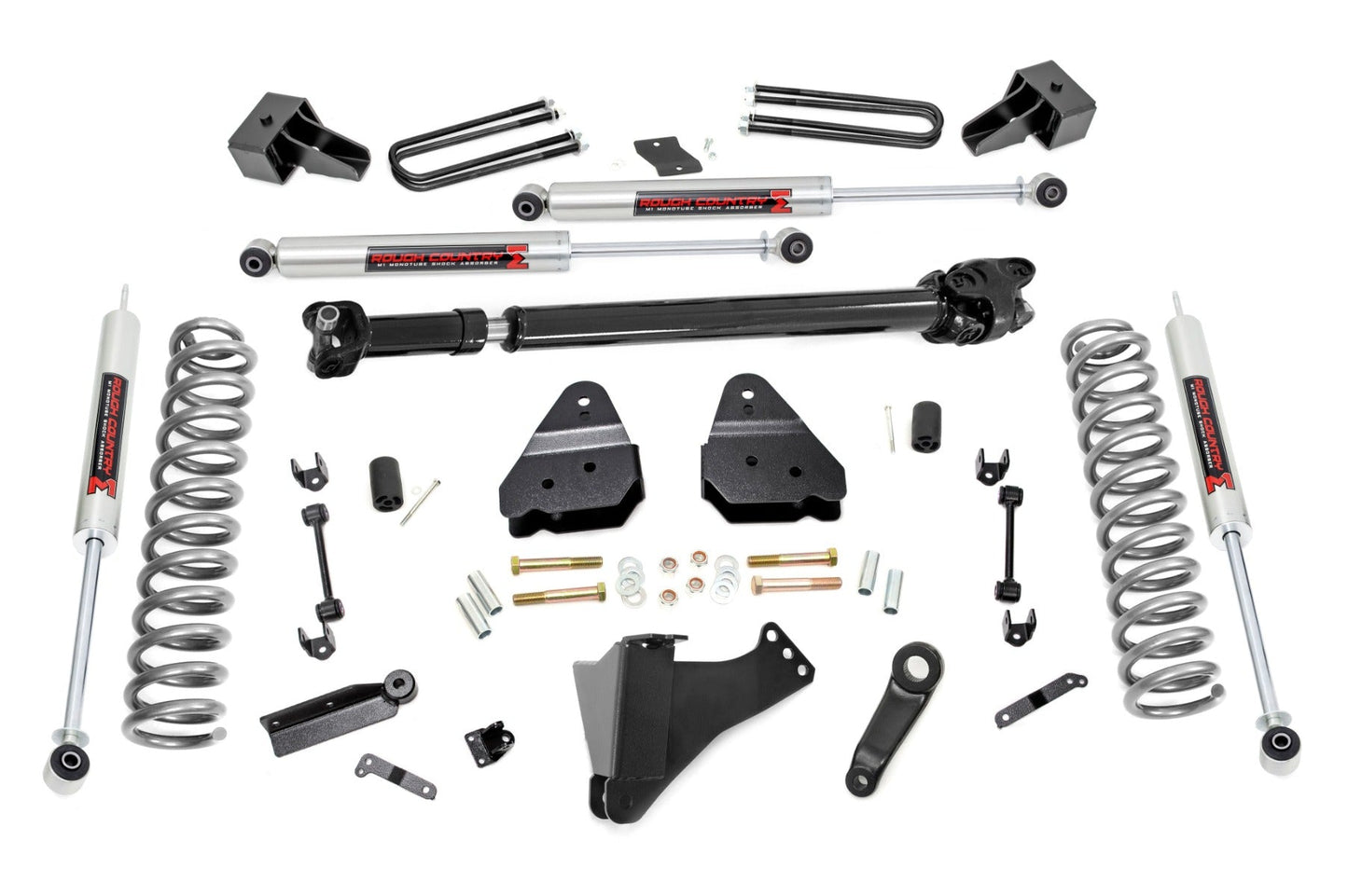 Rough Country 55941 4.5 Inch Lift Kit | DRW | D/S | M1 | Ford F-350 Super Duty 4WD (2017-2022)