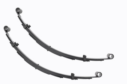 Rough Country 8041Kit Front Leaf Springs | 4" Lift | Pair | Toyota Land Cruiser FJ40 4WD (64-80)
