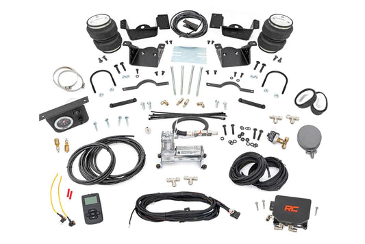 Rough Country 10034WC Air Spring Kit w/compressor | Wireless Controller | Chevy/GMC 2500HD/3500HD (20-25)