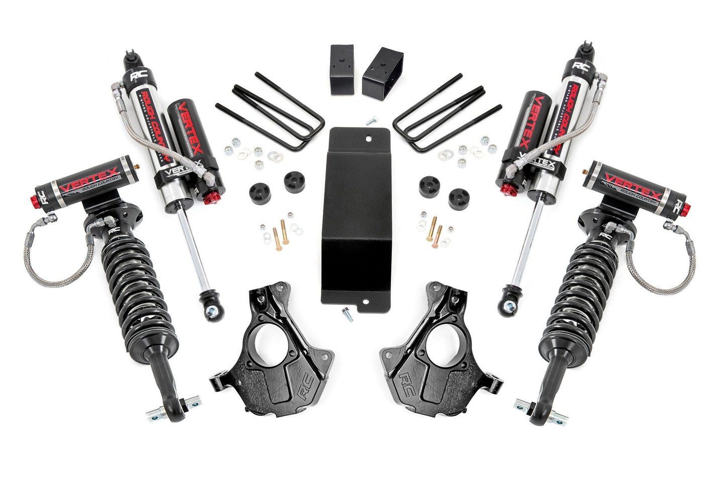 Rough Country 11950 3.5 Inch Lift Kit | Cast Steel LCA | Vertex | Chevy/GMC 1500 (07-13)