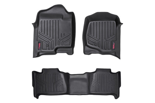 Rough Country M-20715 Floor Mats | FR & RR | Chevy/GMC Tahoe/Yukon 2WD/4WD (2007-2014)