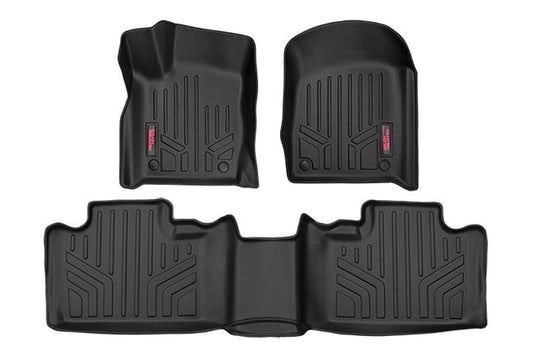 Rough Country M-60300 Floor Mats | Front and Rear | Jeep Grand Cherokee 2WD/4WD (2013-2020)