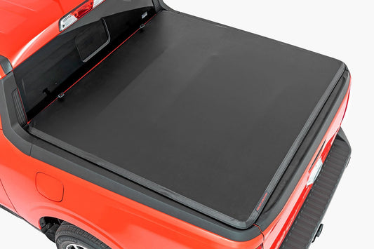 Rough Country 41534600A Soft Tri-Fold Bed Cover | 4'6" Bed | Ford Maverick 2WD/4WD (2022-2026)