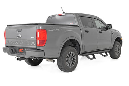 Rough Country 51089 SRX2 Adjustable Aluminum Steps | Ford Ranger 2WD/4WD (2019-2025)