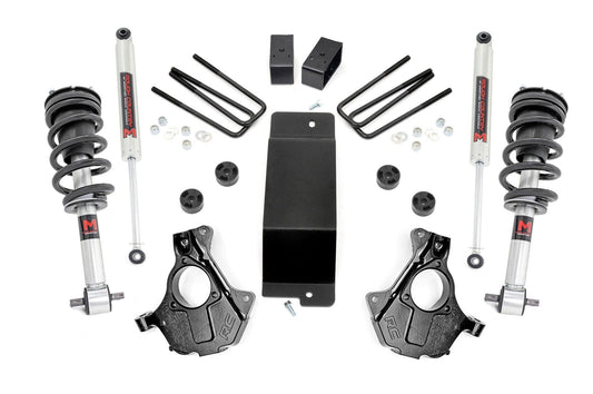 Rough Country 12440 3.5 Inch Lift Kit | Cast Steel LCA | FR M1 | Chevy/GMC 1500 (14-18 & Classic)