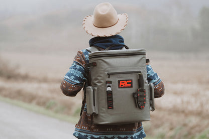 Rough Country 99032 Insulated Backpack Cooler | 24 Cans | Waterproof