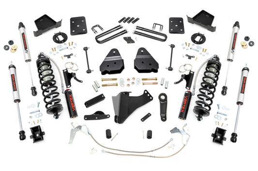 Rough Country 47858 4.5 Inch Lift Kit  |  W/O Overloads  |  C/O V2 | Ford F-250/F-350 Super Duty (08-10)