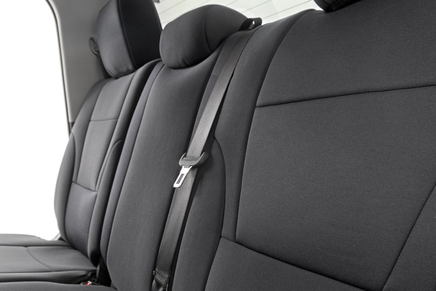 Rough Country 91054 Seat Covers | No Rear Cup Holder | Toyota Tundra 2WD/4WD (2022-2025)
