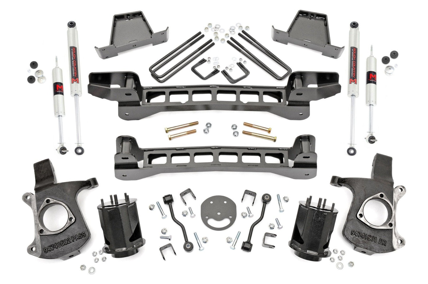 Rough Country 23440 6 Inch Lift Kit | M1 Shocks | Chevy/GMC 1500 2WD (99-06 & Classic)