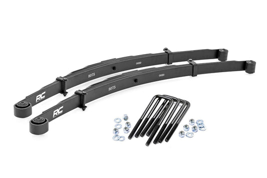 Rough Country 8075Kit Rear Leaf Springs | 3.5" Lift | Pair | Toyota Tacoma 2WD/4WD (2005-2023)