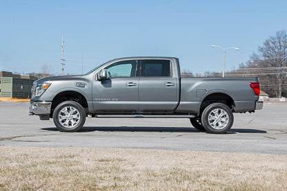 Rough Country 868RED 2 Inch Lift Kit | Red Spacers | Nissan Titan XD 2WD/4WD (2016-2024)