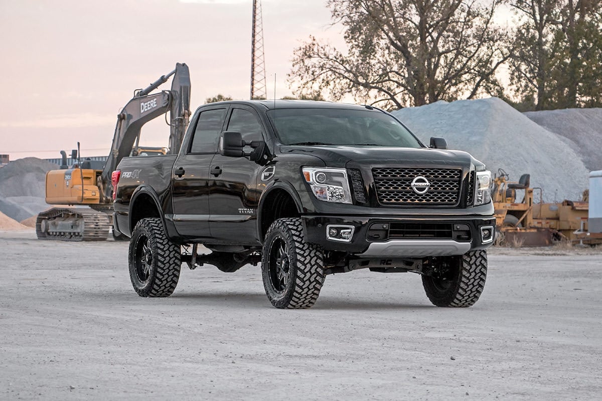 Rough Country 87820A 6 Inch Lift Kit | Nissan Titan 4WD (2017-2024)