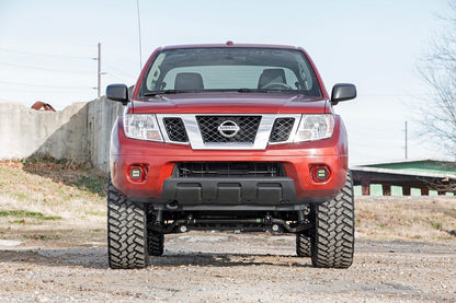 Rough Country 71023 LED Light Kit | Fog Mount | 2" Black Pair | Spot | Nissan Frontier (05-20)
