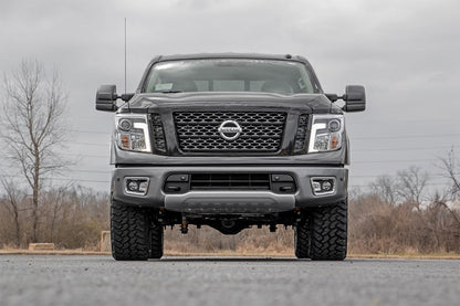 Rough Country 83400RED 3 Inch Lift Kit | Nissan Titan 2WD/4WD (2004-2024)