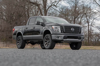 Rough Country 83400RED 3 Inch Lift Kit | Nissan Titan 2WD/4WD (2004-2024)