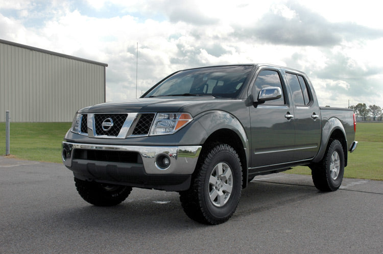 Rough Country 865RED 2.5 Inch Leveling Kit | Red Spacers | Nissan Frontier (05-25)/Xterra (05-15)