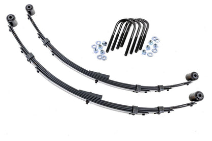 Rough Country 8011Kit Rear Leaf Springs | 4" Lift | Pair | Jeep Wrangler YJ 4WD (1987-1995)