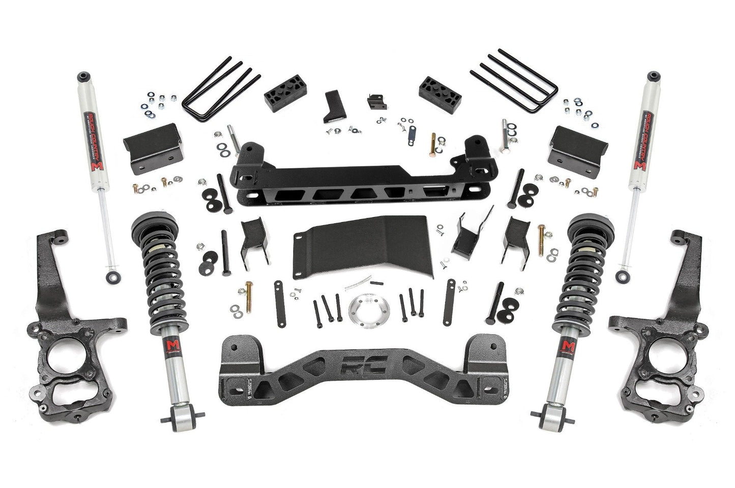 Rough Country 55540 4 Inch Lift Kit | M1 Struts/M1 | Ford F-150 4WD (2015-2020)