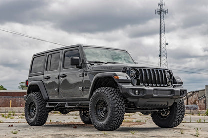 Rough Country 78130 3.5 Inch Lift Kit | C/A Drop | 4-Door | EcoDiesel | Jeep Wrangler Unlimited JL 4WD (20-23)