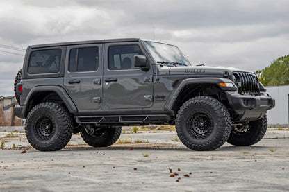 Rough Country 78130 3.5 Inch Lift Kit | C/A Drop | 4-Door | EcoDiesel | Jeep Wrangler Unlimited JL 4WD (20-23)