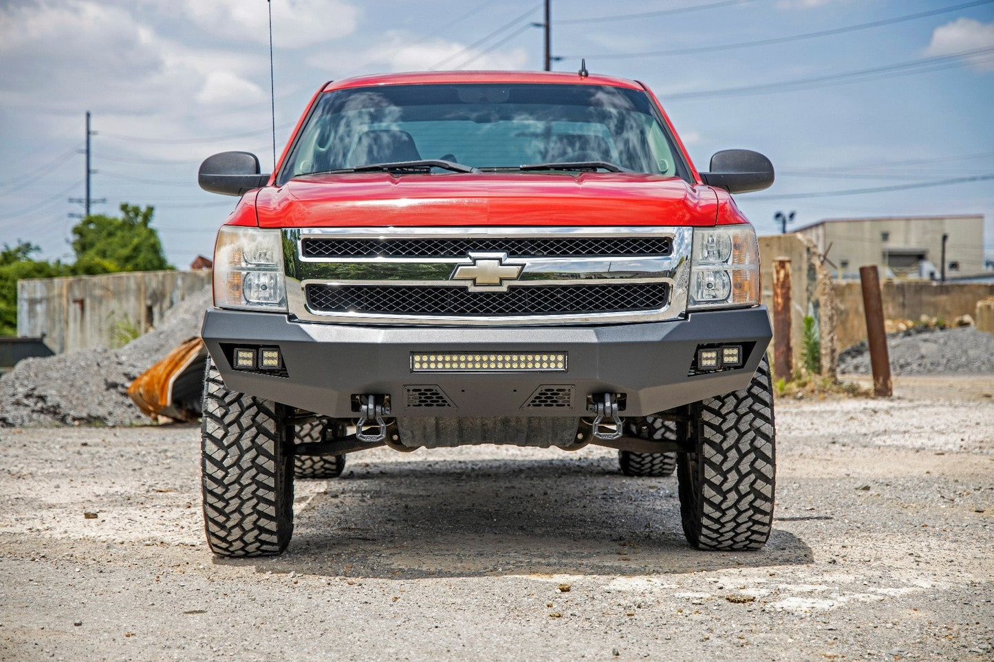 Rough Country 10769 Front Bumper | Chevy Silverado 1500 2WD/4WD (2007-2013)