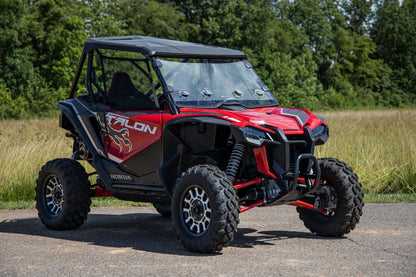 Rough Country 98282020 Vented Full Windshield | Scratch Resistant | Honda Talon 1000