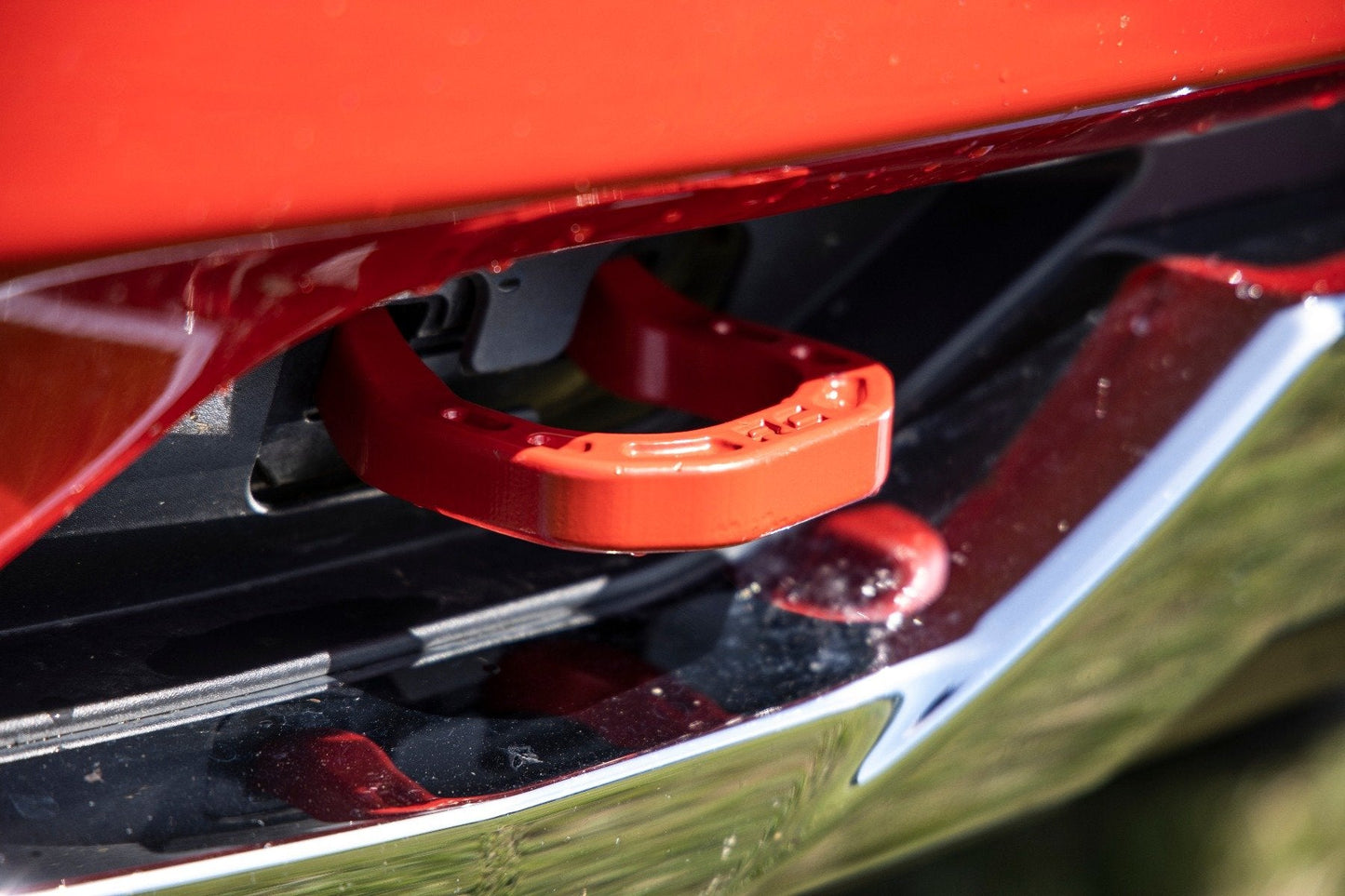 Rough Country RS134 Tow Hooks | Forged | Red | Chevy Silverado 1500 2WD/4WD (2014-2018 & Classic)