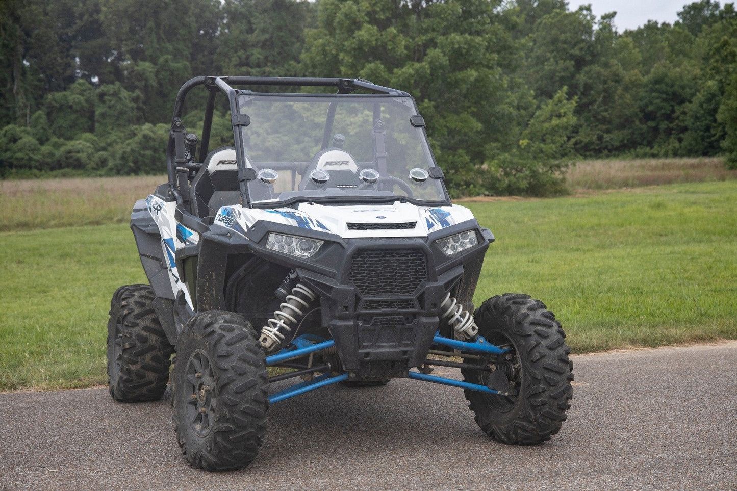 Rough Country 98241810 Full Windshield | Vented | Scratch Resistant |  Polaris RZR XP 1000