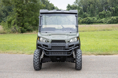 Rough Country 98152010 Full Windshield | Scratch Resistant | Mid Size | Polaris Ranger 500/Ranger 800 Mid-Size
