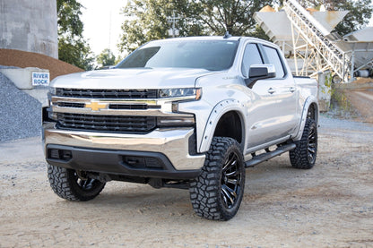 Rough Country 21002 Oval Nerf Step | Crew Cab | Chevy/GMC 1500/2500HD/3500HD (19-26 & Refresh)