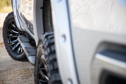 Rough Country 21002 Oval Nerf Step | Crew Cab | Chevy/GMC 1500/2500HD/3500HD (19-26 & Refresh)