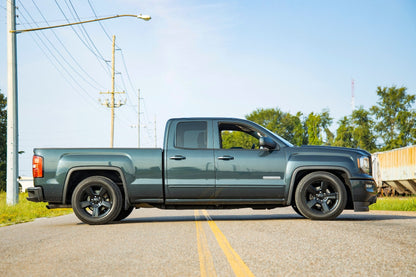 Rough Country 71640 2 Inch Lowering Kit | 4 Inch Rear Lowering | M1 | Chevy/GMC 1500 (14-18 & Classic)