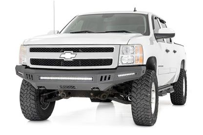 Rough Country 10911 Front High Clearance Bumper | BLK LEDs | Chevy Silverado 1500 2WD/4WD (07-13)