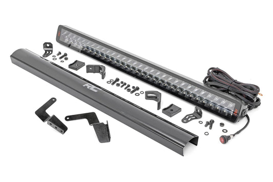 Rough Country 80652 LED Light Kit | Bumper Mount | 30" Spectrum Dual Row | Toyota FJ Cruiser (07-14)