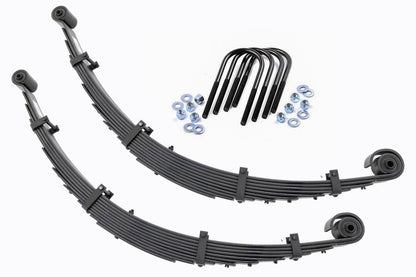 Rough Country 8073Kit Front Leaf Springs |8" Lift | Pair | Ford F-250/F-350 Super Duty 4WD (99-04)