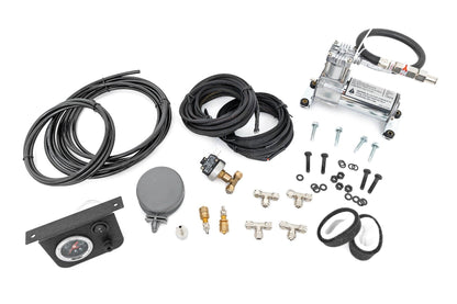 Rough Country 10100 Onboard Air Bag Compressor Kit w/Gauge