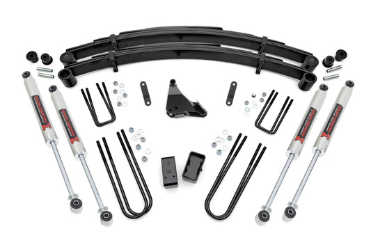 Rough Country 49540 4 Inch Lift Kit | Rear Blocks | M1 | Ford F-250/F-350 Super Duty 4WD (99-04)