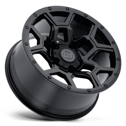 Black Rhino Hard Alloys BR OVERLAND 18X9.5 5X150 +6 110 M-BLK