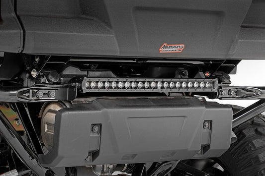 Rough Country 92006 LED Light Kit | Under Bed Mount | 20" Black Single Row | Honda Pioneer 1000/Pioneer 1000-6