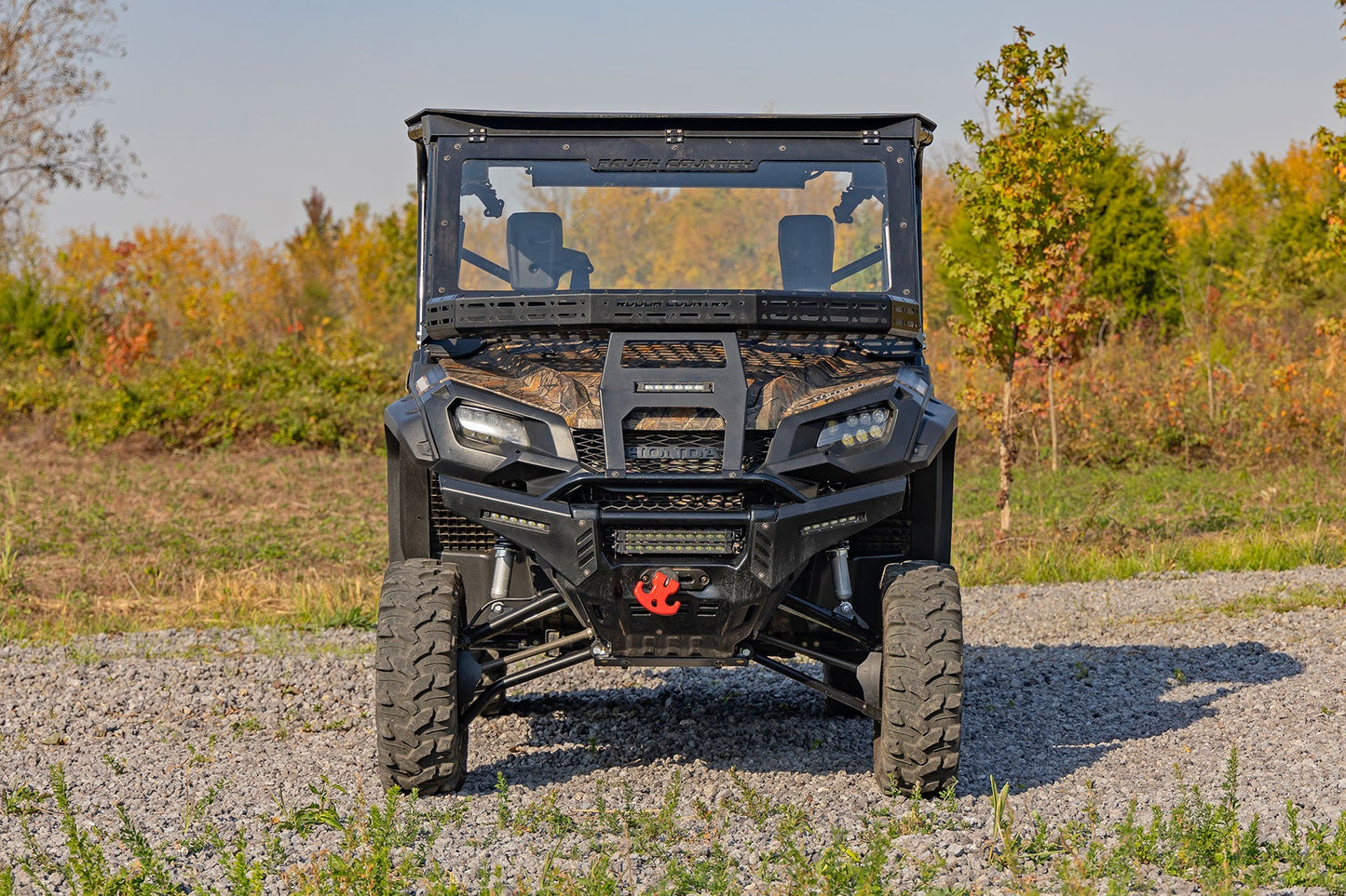 Rough Country 311005 N3 Front Coil Over Shocks | Stock | Honda Pioneer 1000