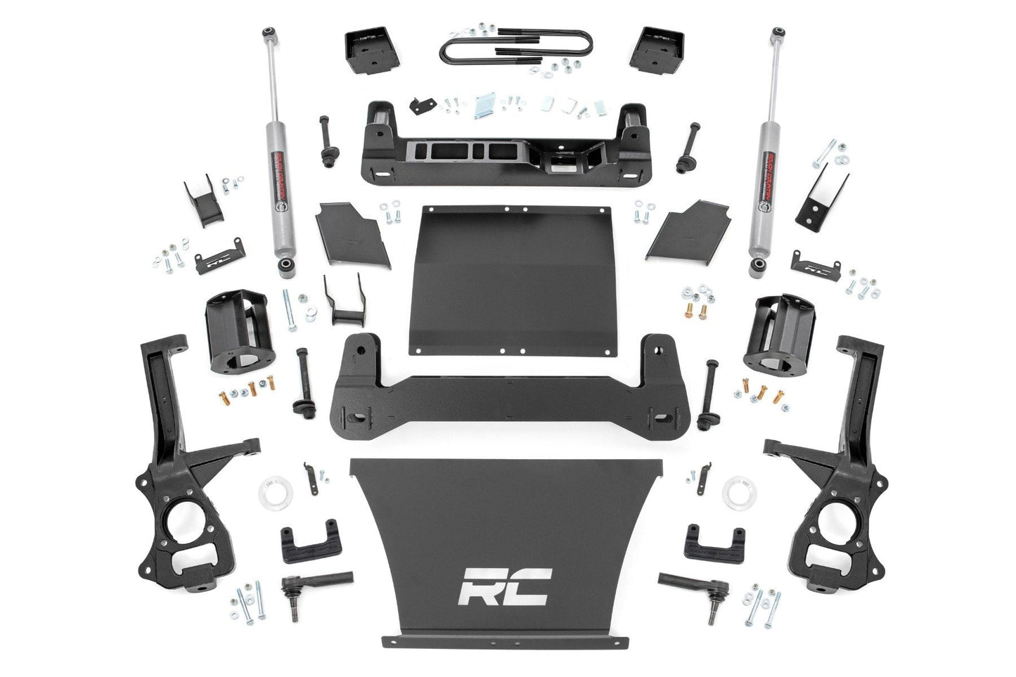 Rough Country 21630_A 6 Inch Lift Kit | Mono Leaf Rear | Chevy Silverado 1500 4WD (2025-2026)