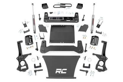 Rough Country 21630_A 6 Inch Lift Kit | Mono Leaf Rear | Chevy Silverado 1500 4WD (2025-2026)