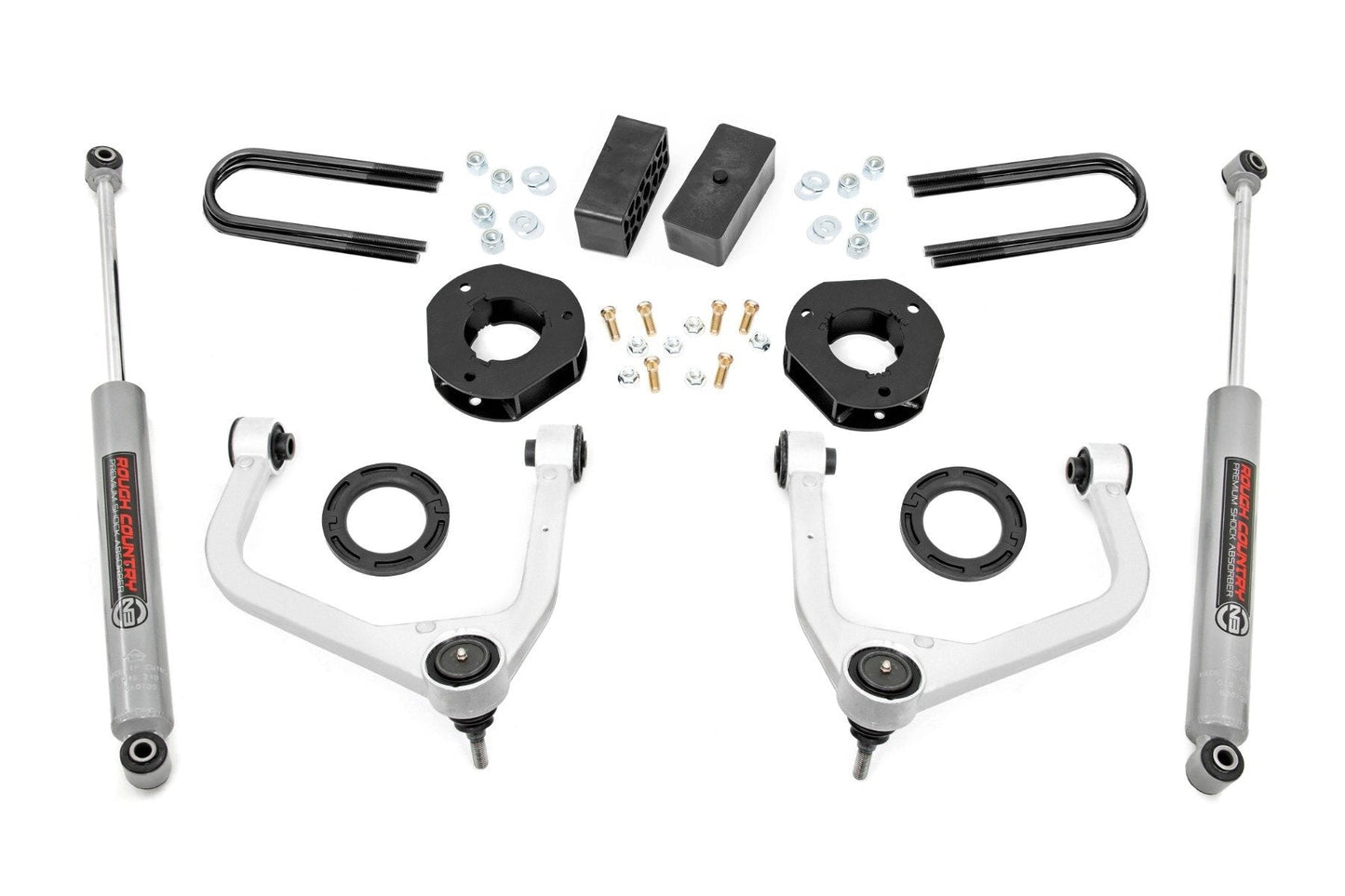 Rough Country 110530 3.5 Inch Lift Kit | GMC Sierra 1500 2WD/4WD (2025-2026)
