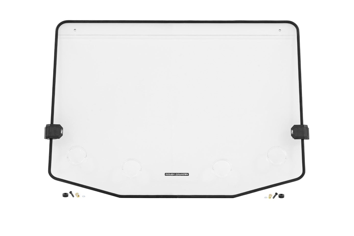 Rough Country 98202310 Vented Full Windshield | Scratch Resistant |┬á Polaris RZR XP4 1000